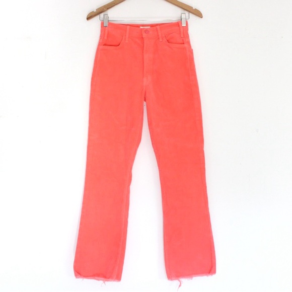 MOTHER Denim - Mother The Hustler Ankle Fray Corduroy Jeans